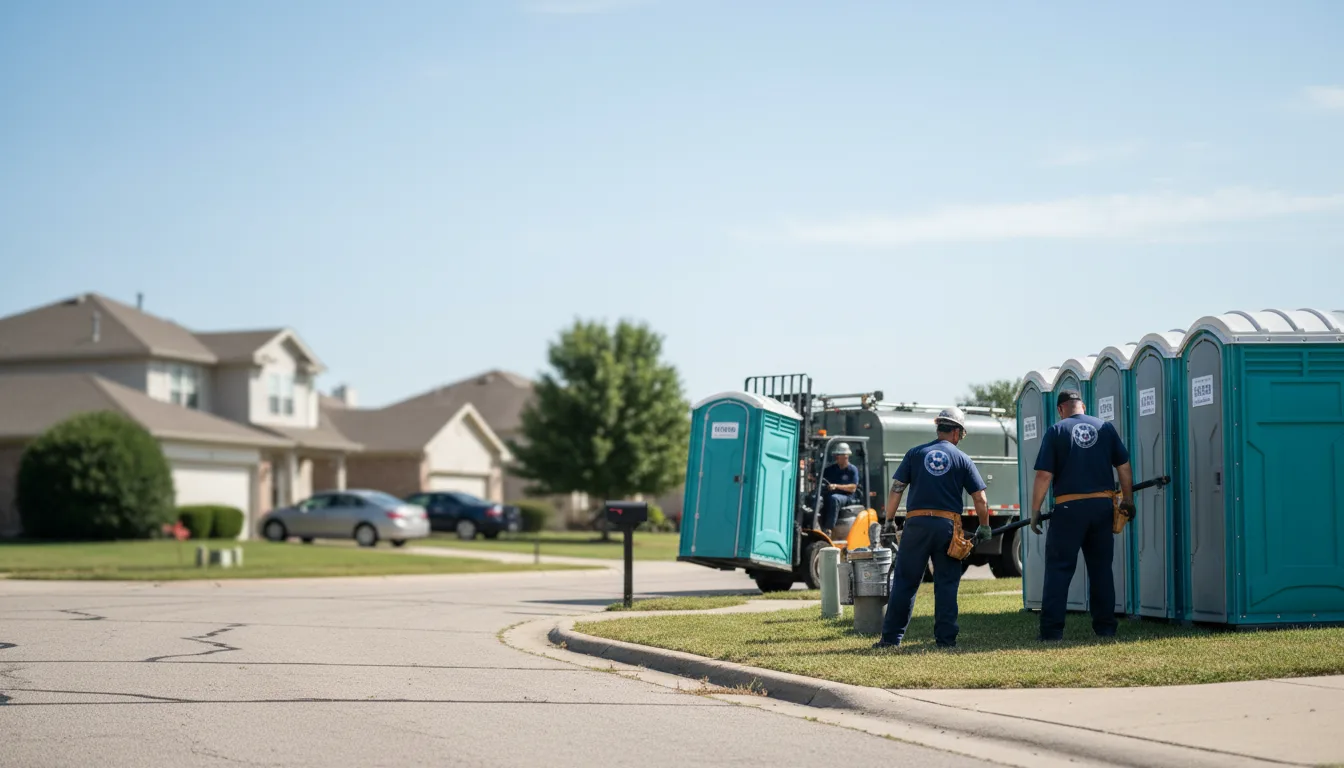 Porta Potty Rental in Flushing, OH near me